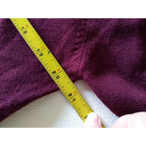 Primark Medium Long sleeve 3 button Polo burgandy/wine color - Picture 3 of 4